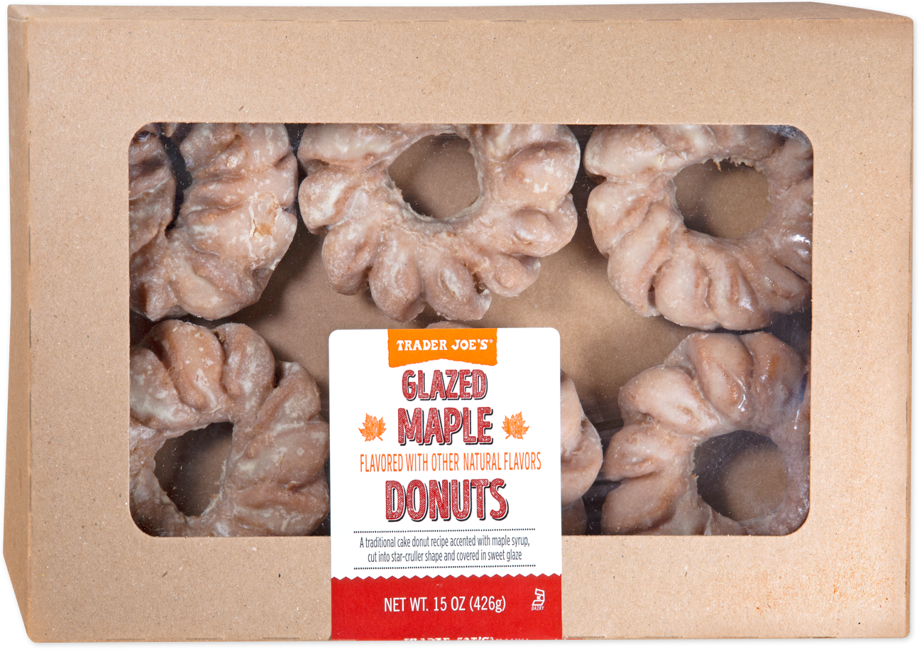 Glazed Maple Donuts