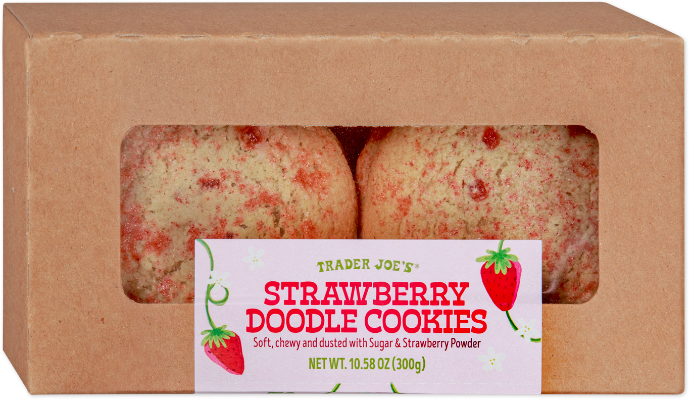 Strawberry Doodle Cookies