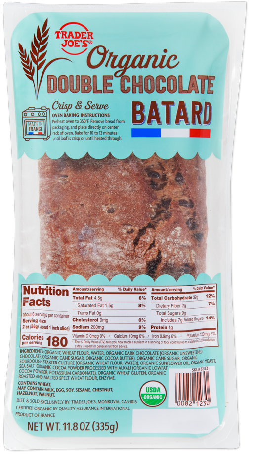 Organic Double Chocolate Batard