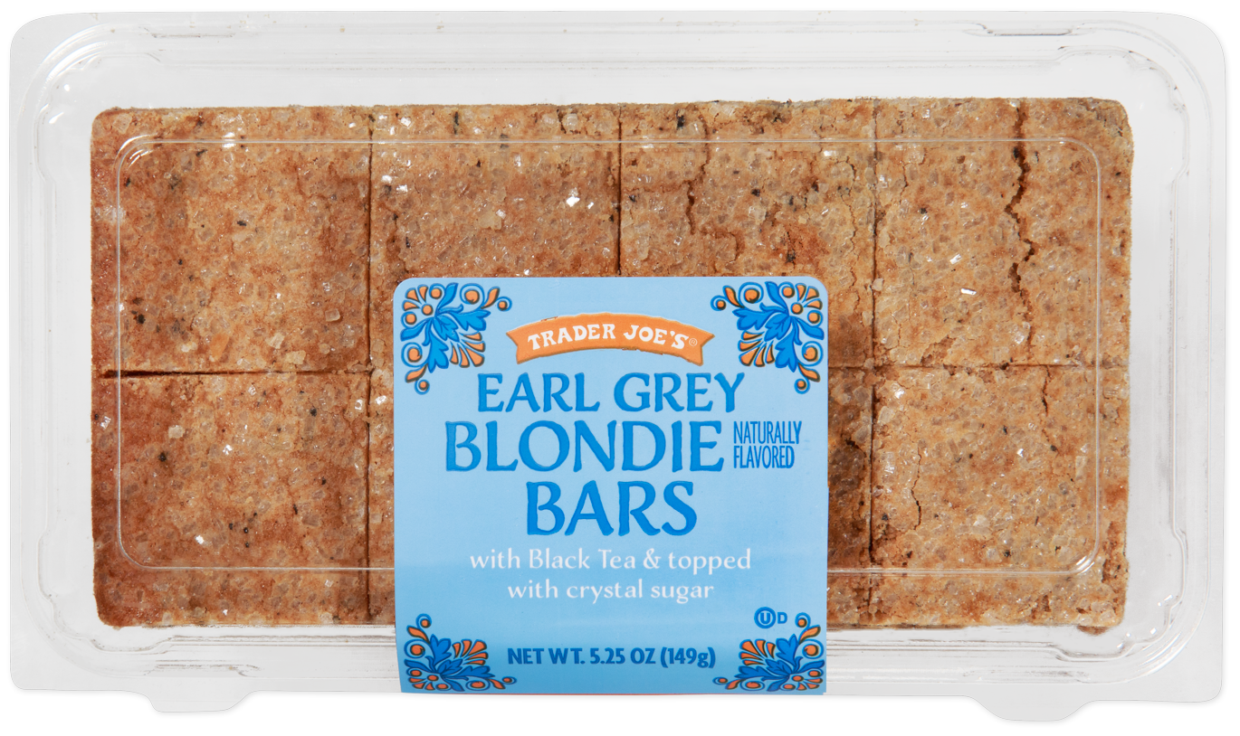 Earl Grey Blondie Bars