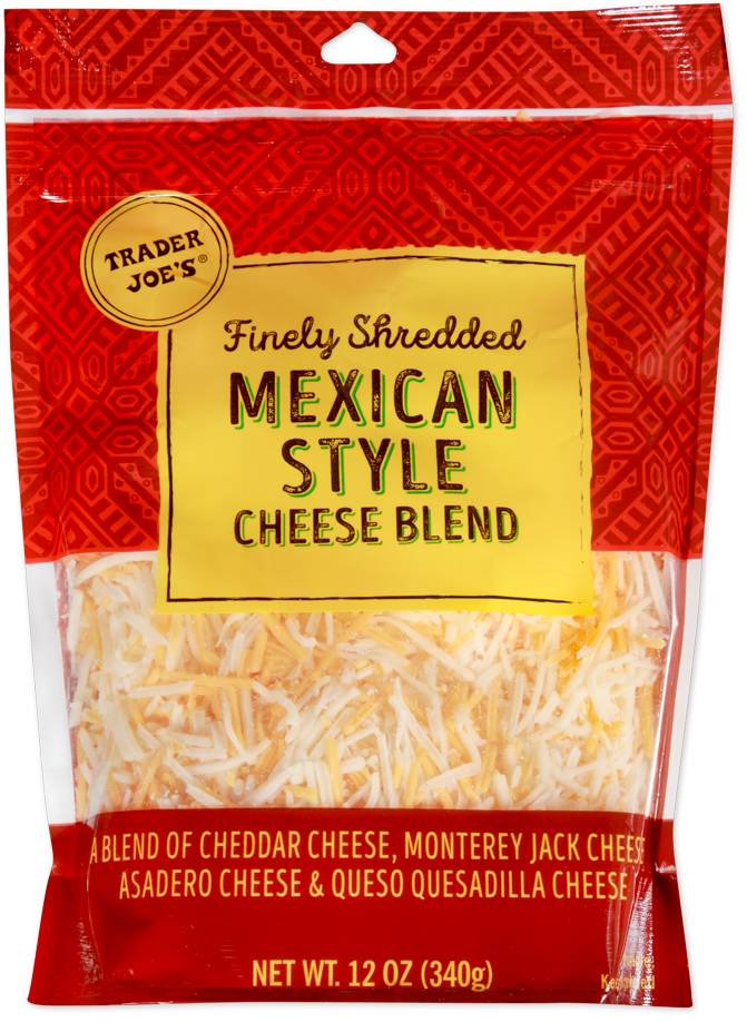 Finely Shredded Mexican Style Cheese Blend