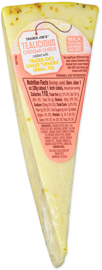 Tealicious Cheddar Cheese