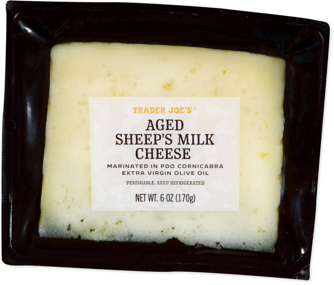 Aged Sheep's Milk Cheese Marinated in EVOO