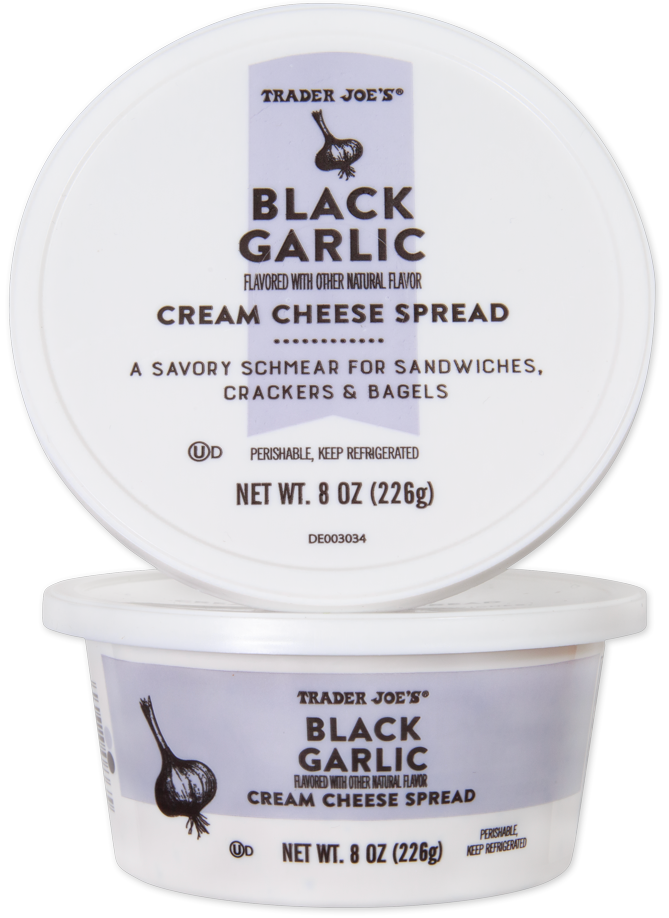 Trader Joe's Black Garlic Cream Cheese Spread