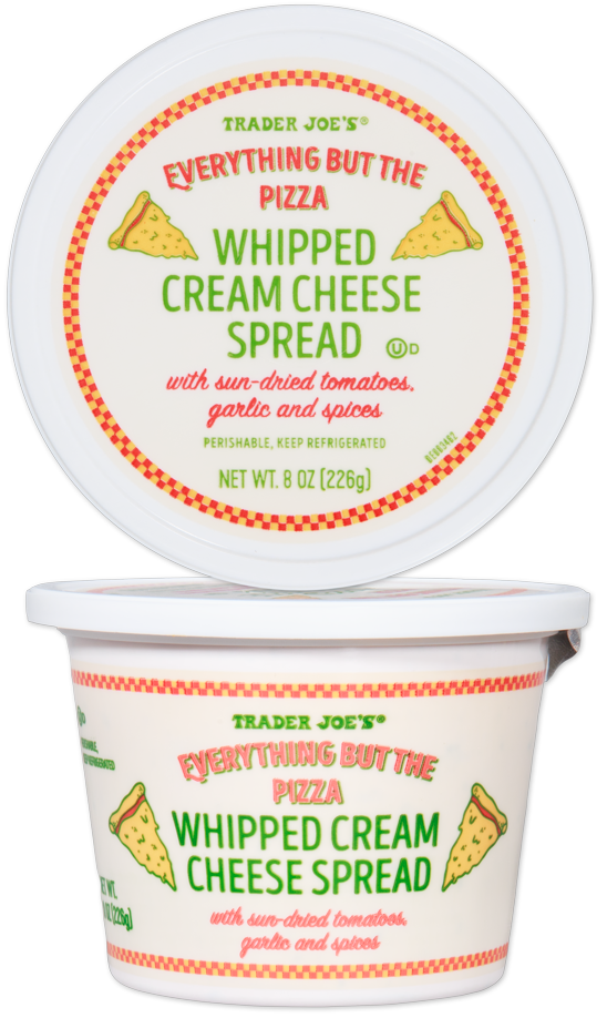 KlLLERBURNER　cheese Everything But the Pizza Whipped Cream Cheese Spread | Trader Joe's