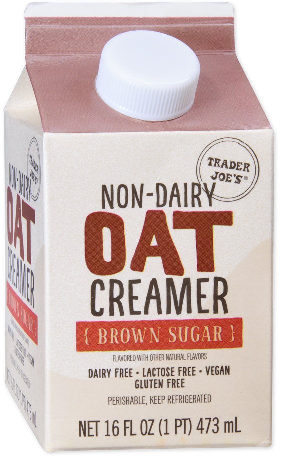 Trader Joe's Non-Dairy Oat Creamer Brown Sugar Flavor