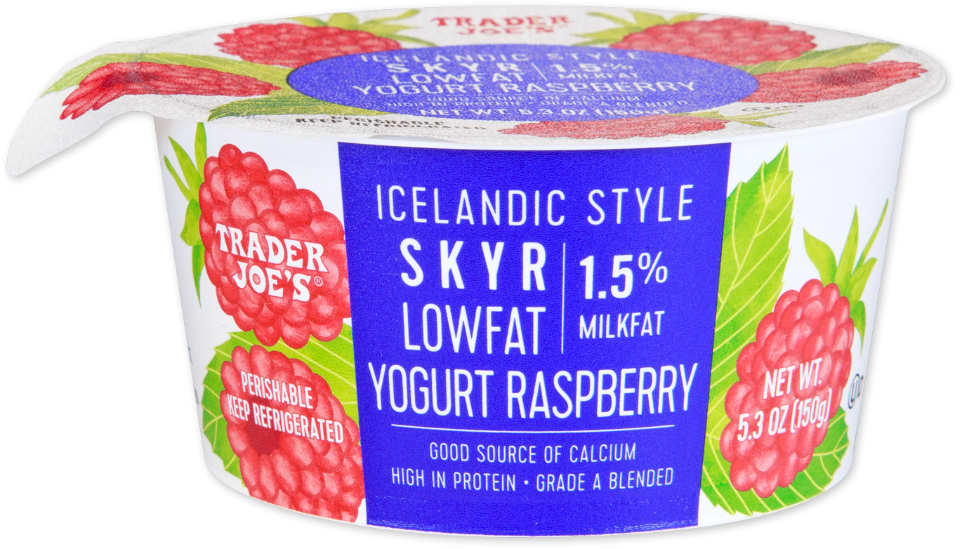 Trader Joe's Icelandic Style Skyr Lowfat Raspberry Yogurt