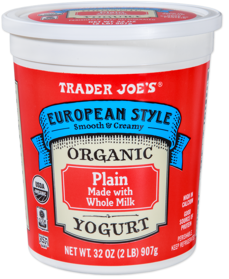 European Style Organic Plain Yogurt