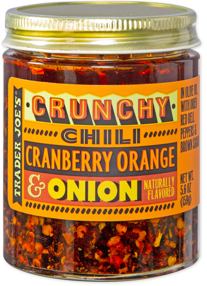 Trader Joe's Crunchy Chili Cranberry Orange & Onion