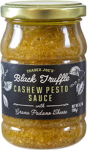Black Truffle Cashew Pesto Sauce