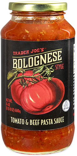 Bolognese Style Tomato & Beef Pasta Sauce