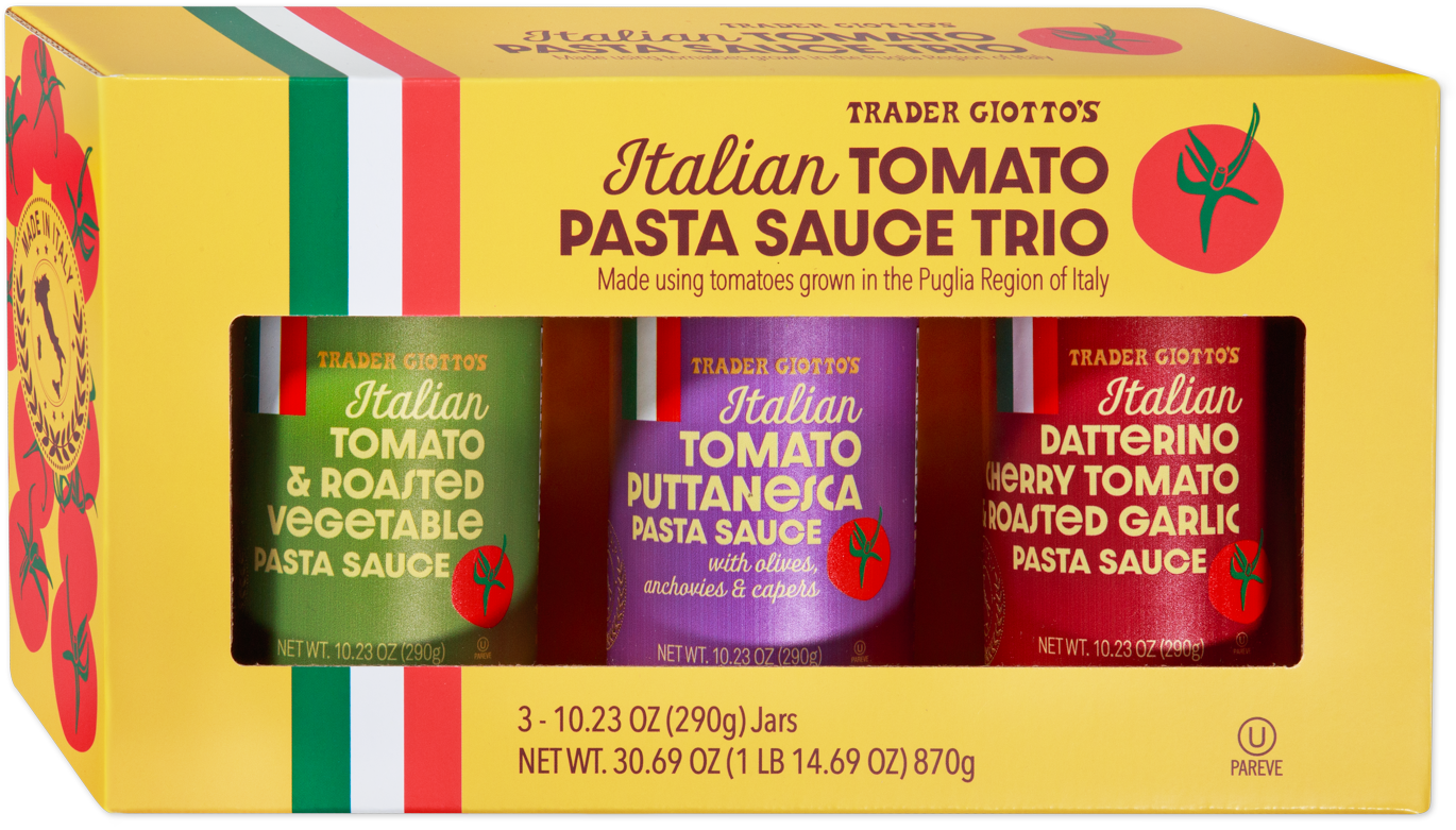 Italian Tomato Pasta Sauce Trio