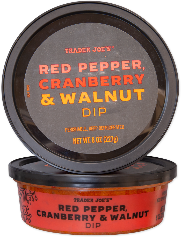 Red Pepper, Cranberry & Walnut Dip