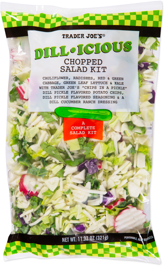 Chopped Dill Pickle Salad