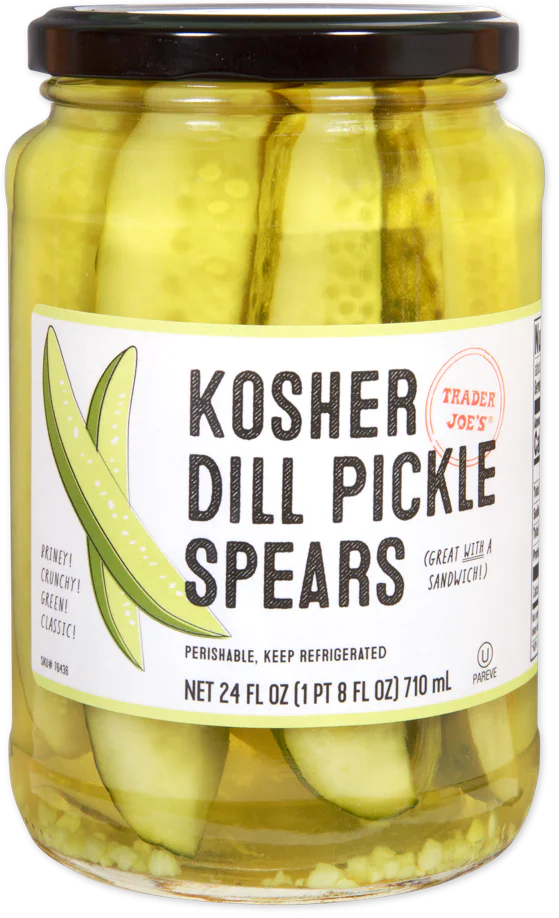 Trader Joe's Kosher Dill Pickle Spears