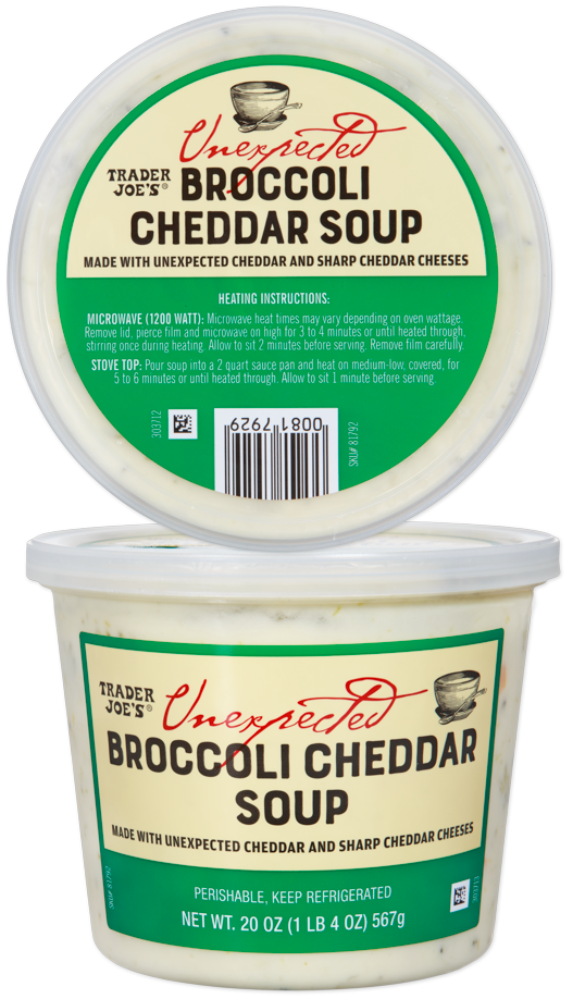 Unexpected Broccoli Cheddar Soup