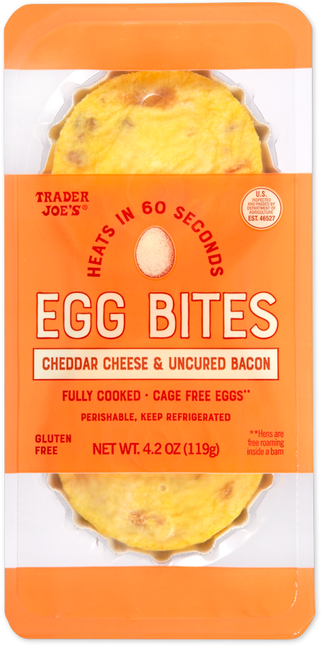 Cheddar Cheese & Uncured Bacon Egg Bites