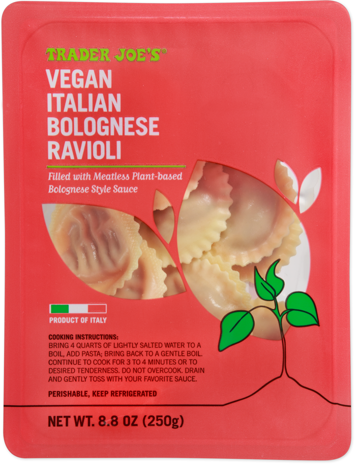 Vegan Italian Bolognese Ravioli