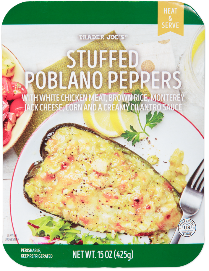 Stuffed Poblano Peppers