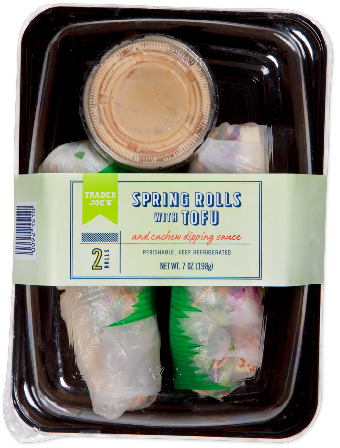 Trader Joe's Spring Rolls with Tofu