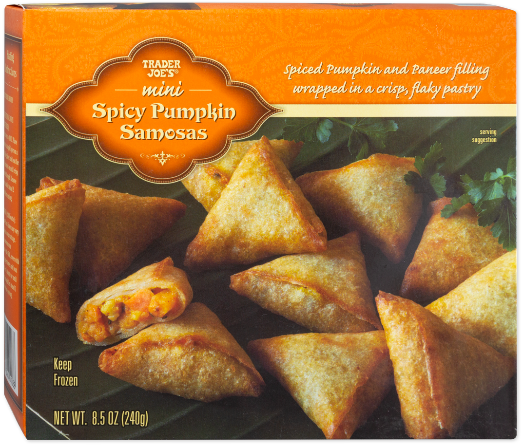 Mini Spicy Pumpkin Samosas