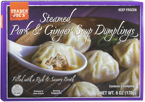 Trader Joe's Steamed Chicken Soup Dumplings Pack of 8 – Gourmet-Kitchn