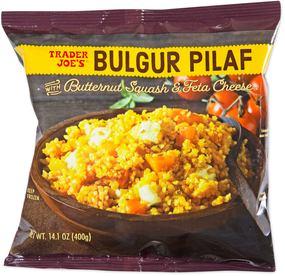 Bulgur Pilaf with Butternut Squash & Feta Cheese