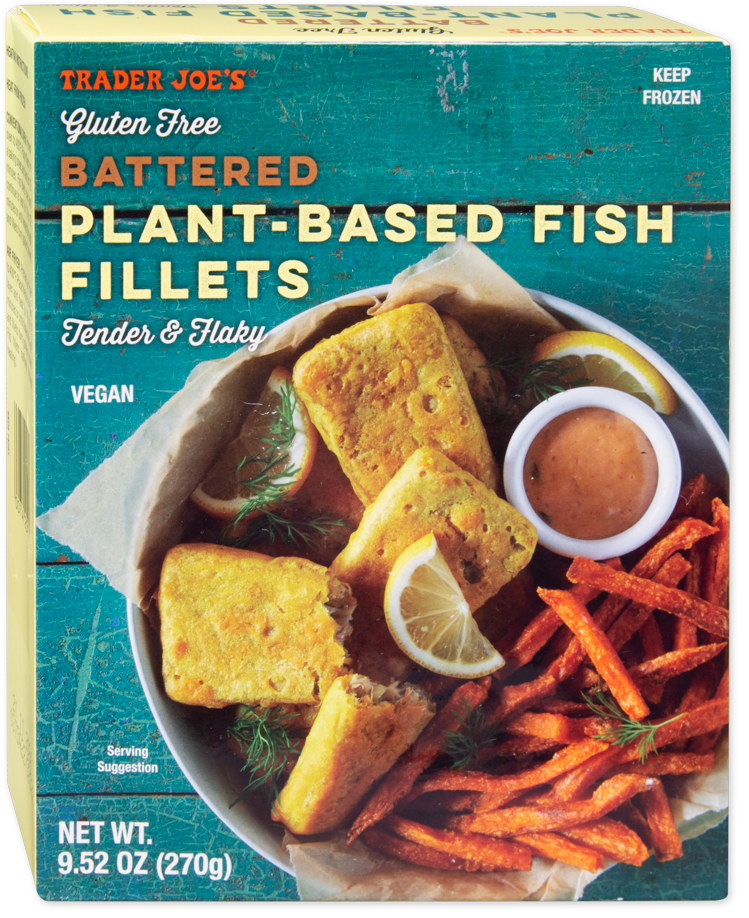 Gluten Free Battered Plant-Based Fish Fillets