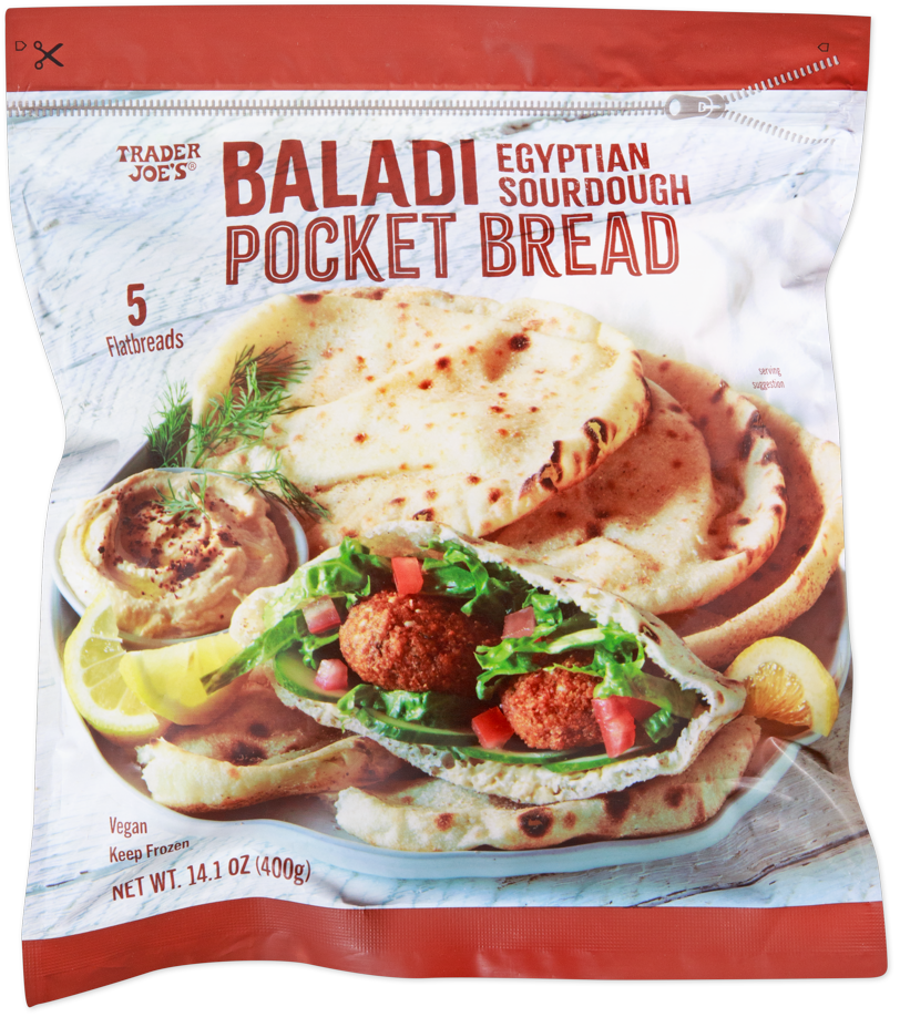 Baladi Egyptian Sourdough Pocket Bread