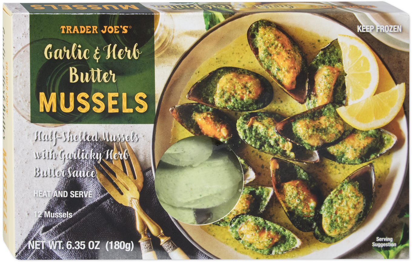 Garlic & Herb Butter Mussels