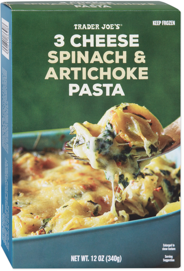 3 Cheese Spinach & Artichoke Pasta