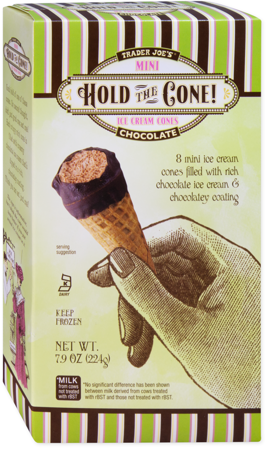 Trader Joe's Mini Hold the Cone Chocolate