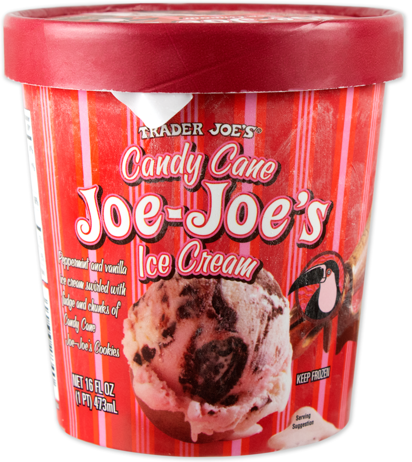 Trader Joe's Candy Cane Joe-Joe's Ice Cream