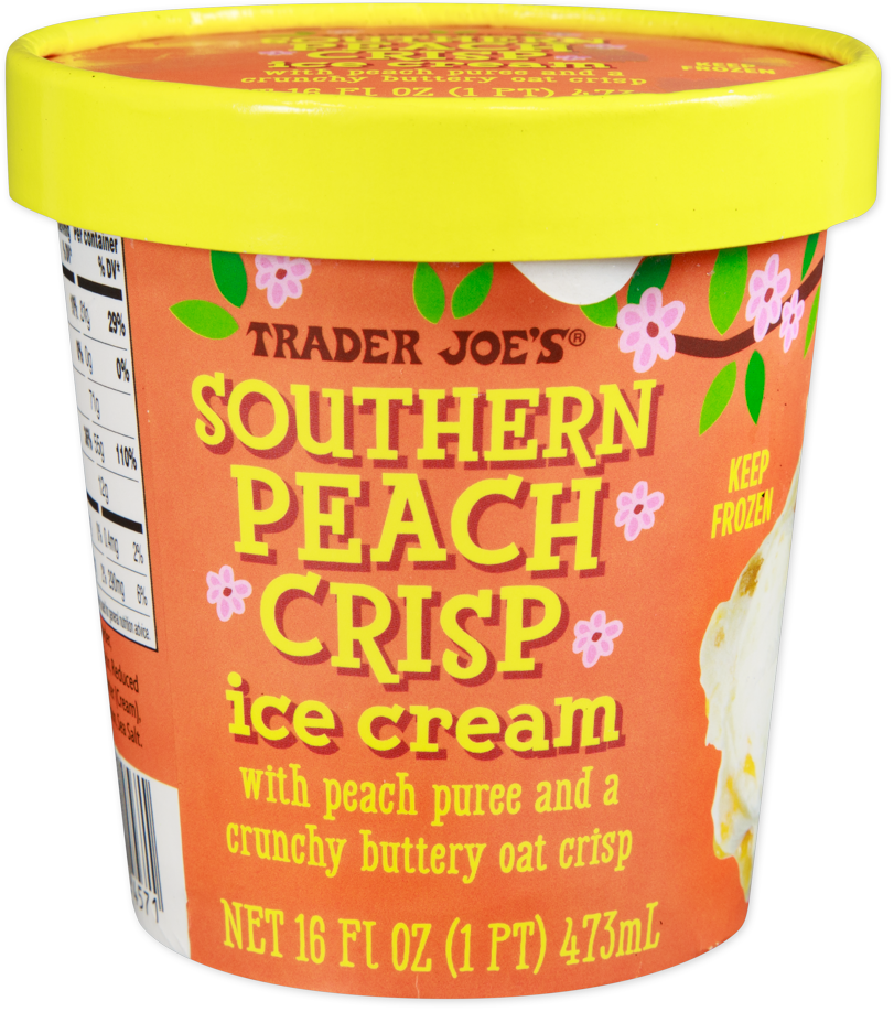 SOUTHERN PEACH CRISP
ICE CREAM