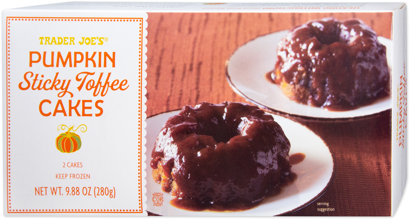 Pumpkin Sticky Toffee Cakes