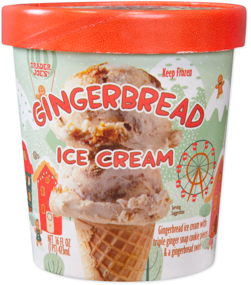 Gingerbread Ice Cream