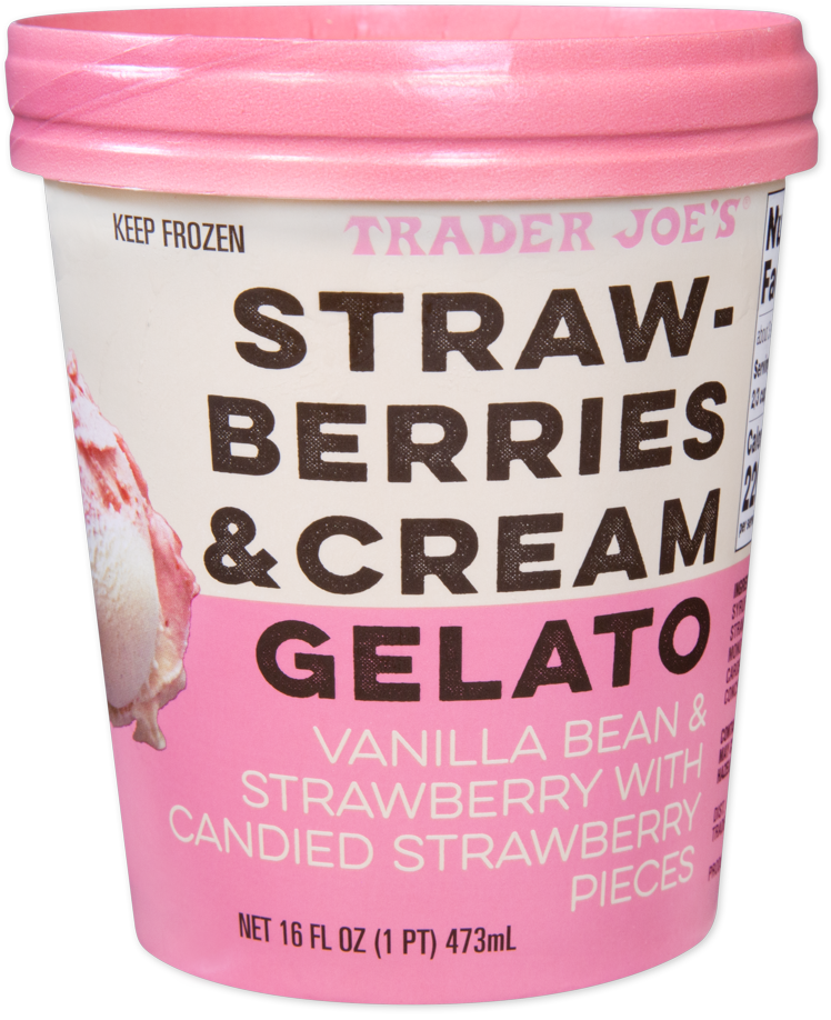 Strawberries & Cream Gelato
