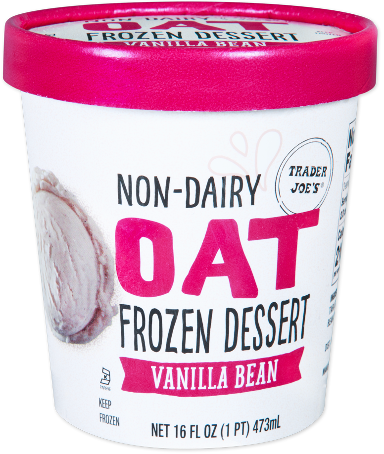 Trader Joe's Non-Dairy Vanilla Bean Oat Frozen Dessert