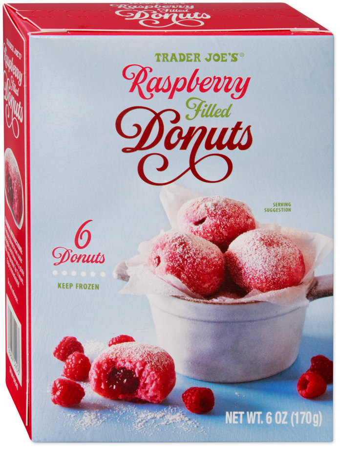 Raspberry Filled Donuts