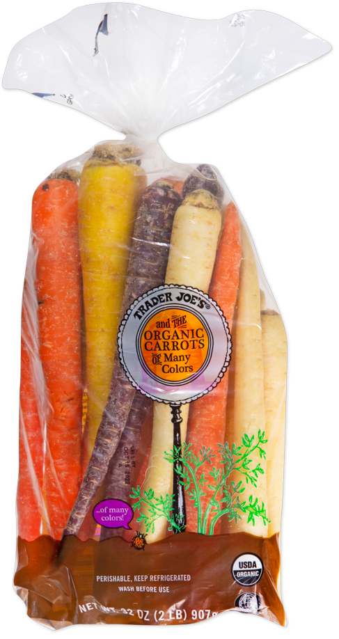 Trader Joe's Organic Carrots of Many Colors