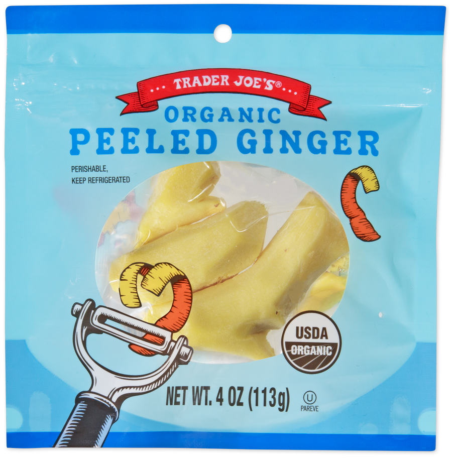 Organic Peeled Ginger