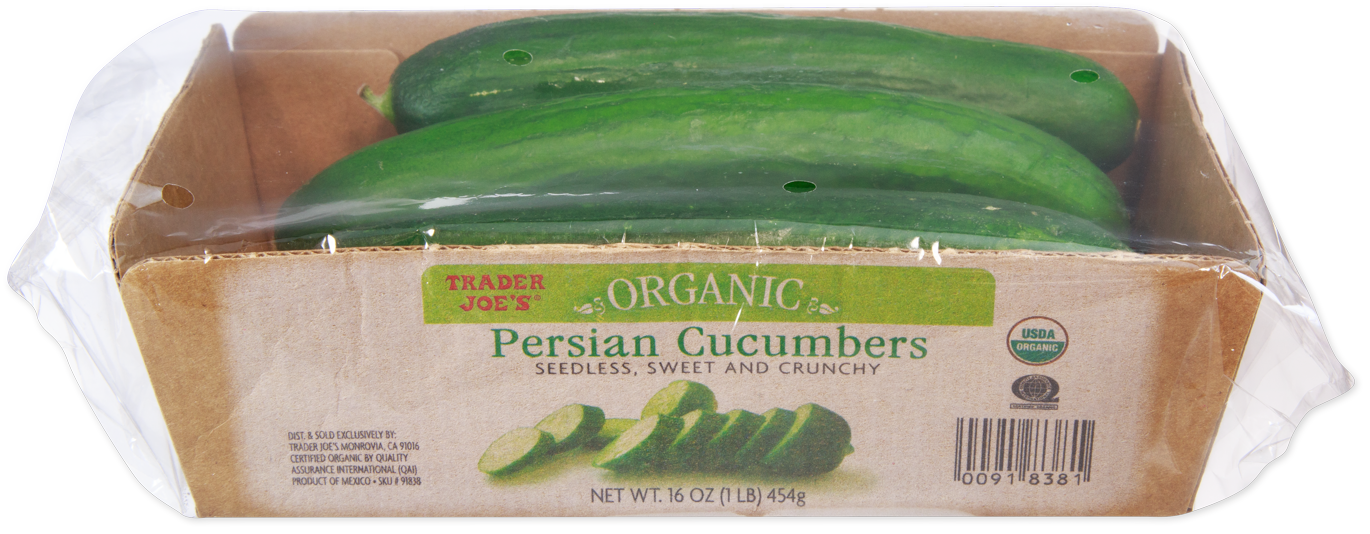 Trader Joe's Organic Persian Cucumbers