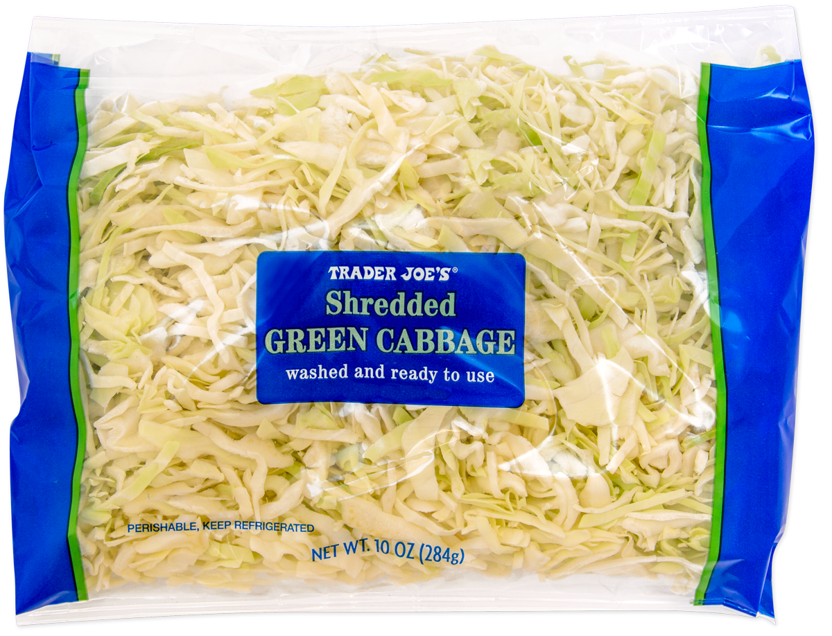 Shredded Green Cabbage