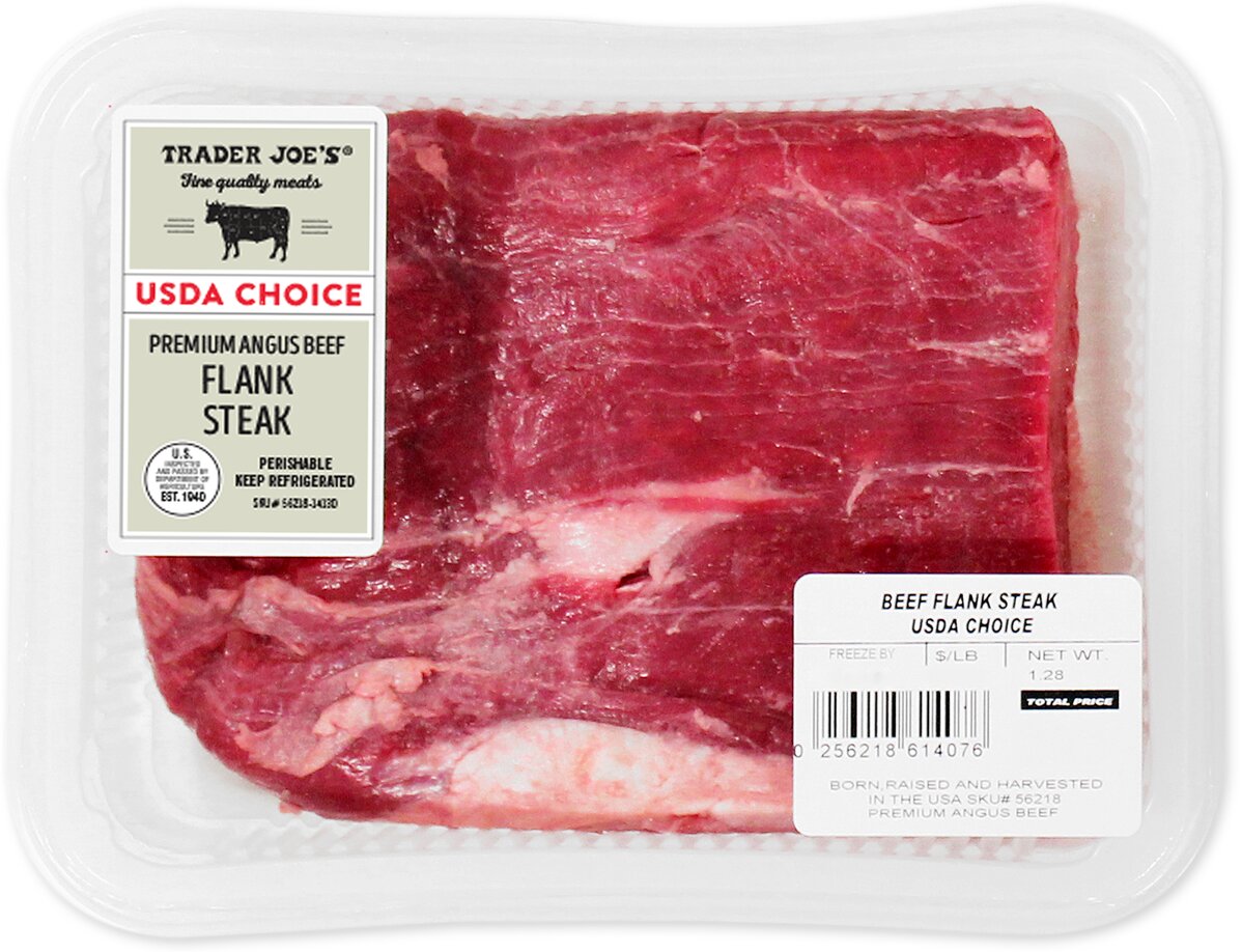 Choice Premium Angus Beef Flank Steak