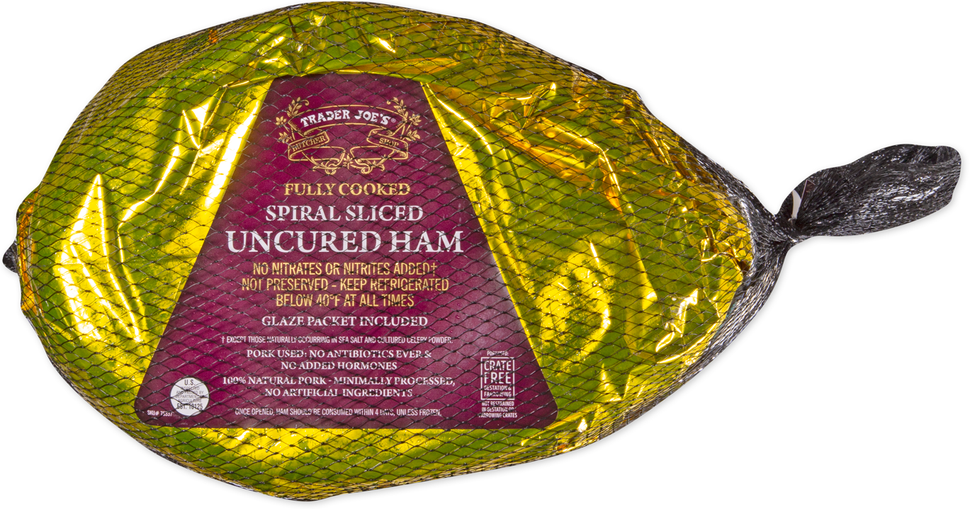 Fully Cooked Spiral Sliced Uncured Half Ham