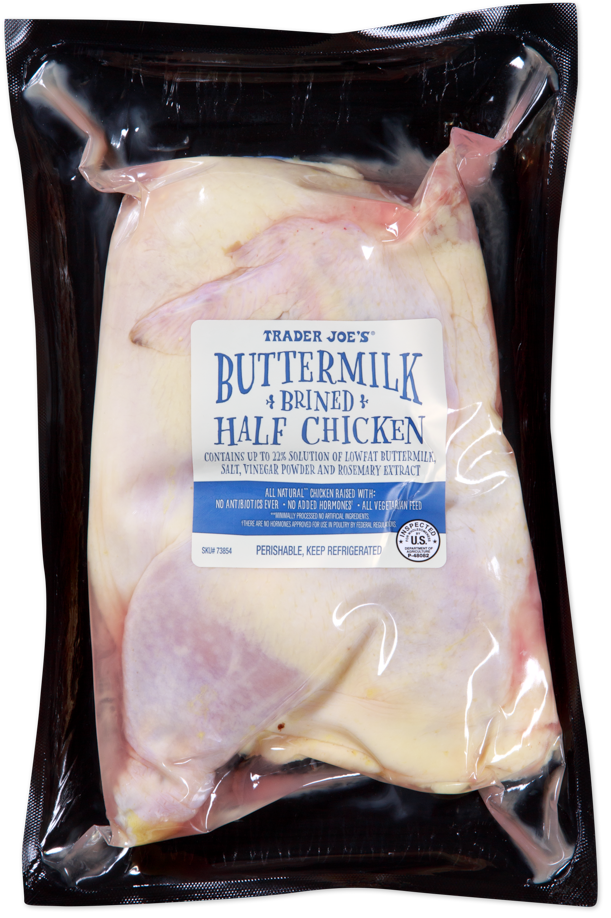 Buttermilk Brined Half Chicken