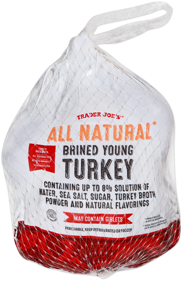 All Natural Brined Young Turkey (12-16 lbs)