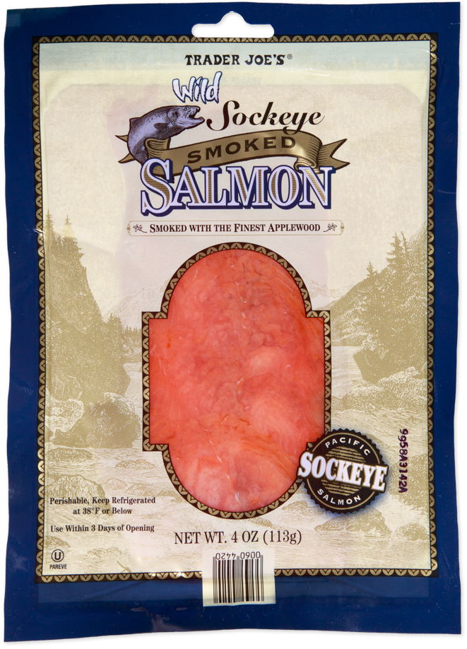 Trader Joe's Wild Sockeye Smoked Salmon