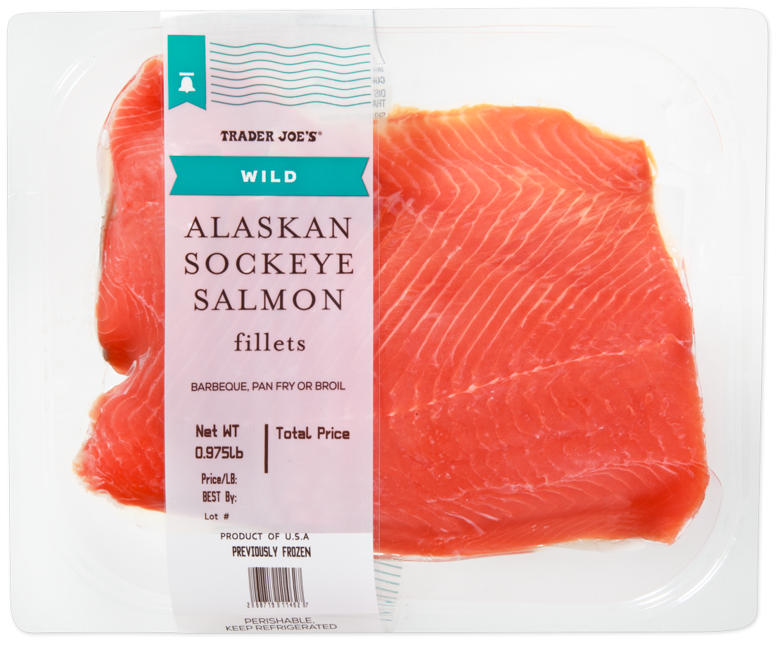 Wild Alaskan Sockeye Salmon Fillets