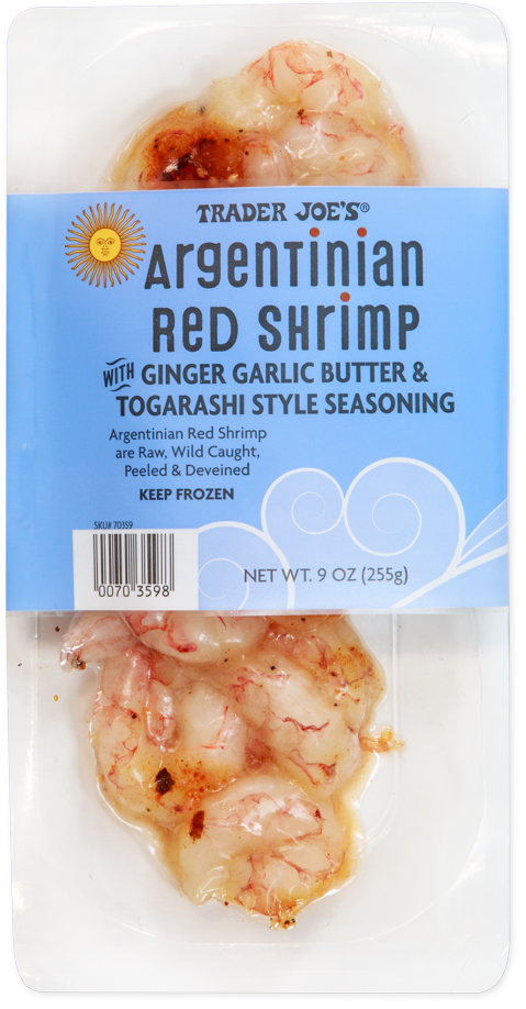 afslappet tilskadekomne slids Argentinian Red Shrimp with Ginger Garlic Butter | Trader Joe's